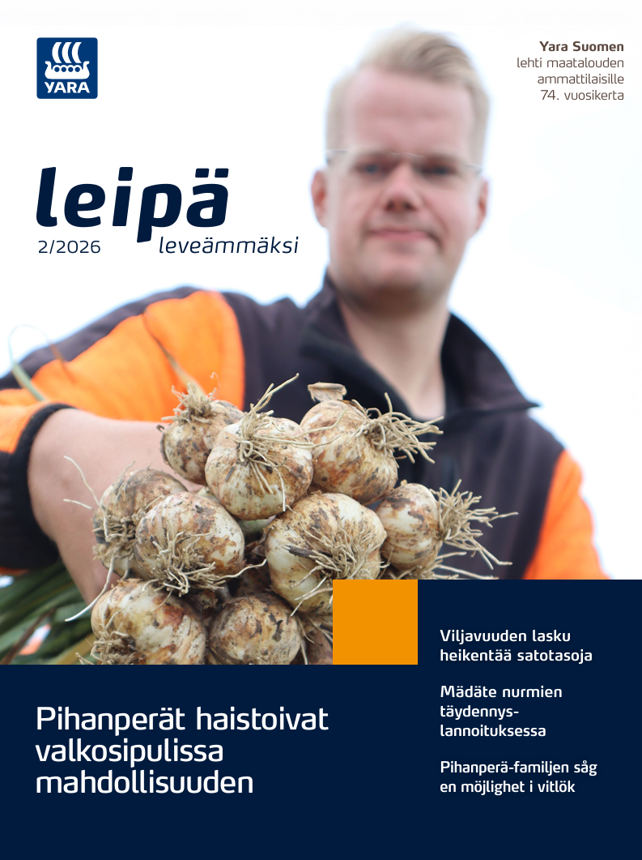 Leipä leveämmäksi 1/2026