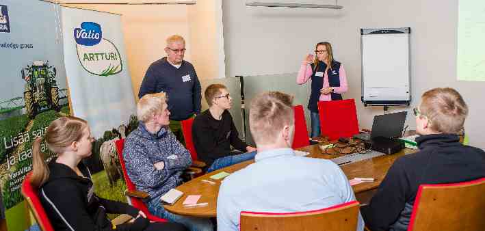 Viljelijöitä Kalajoella