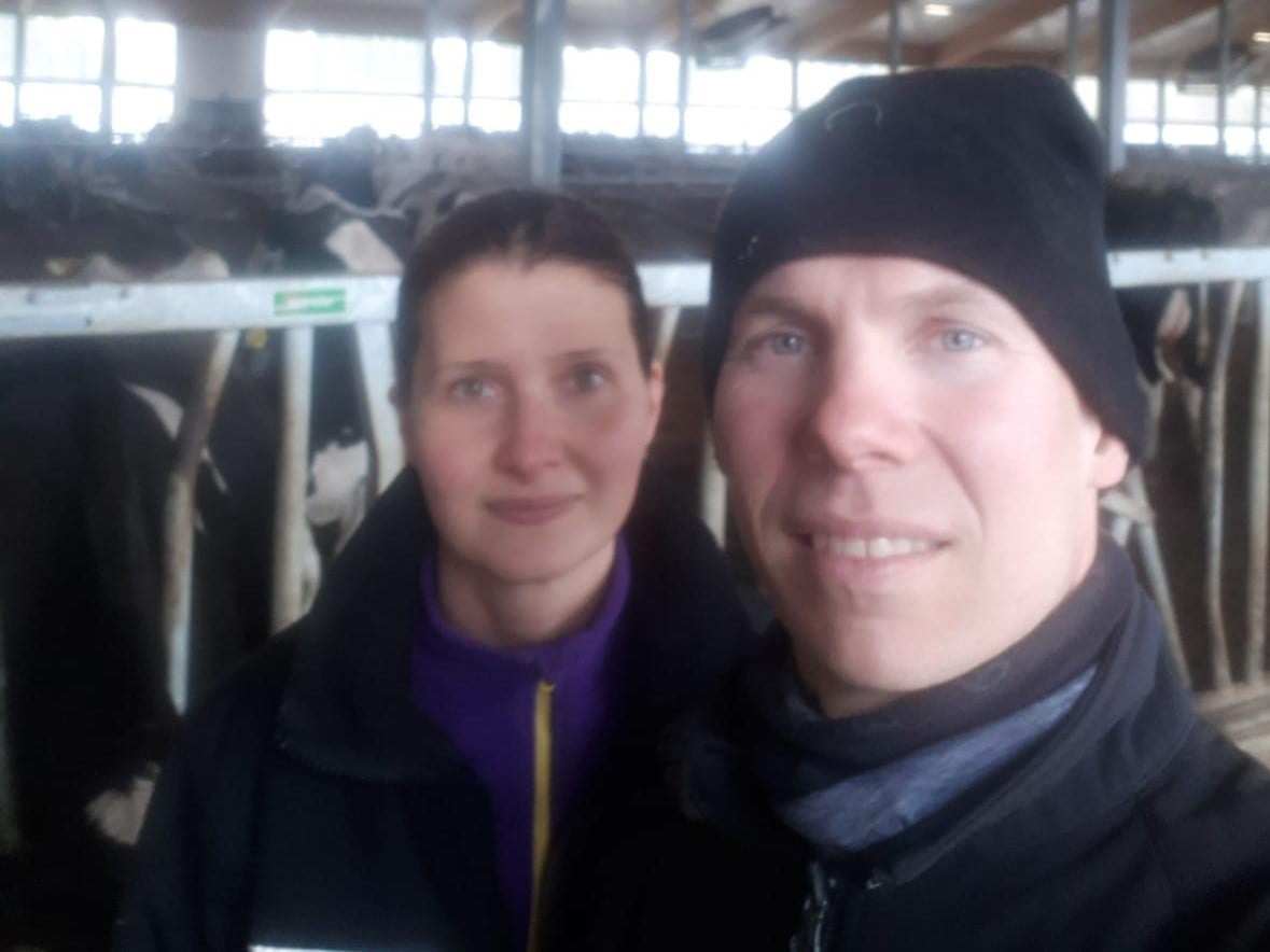 Paula ja Janne Kokkosen Murom&auml;en tila on mukana Yara Suomen D-arvoseurannassa kes&auml;ll&auml; 2019. 