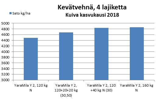 Kuivan kasvukauden kevätvehnätulos