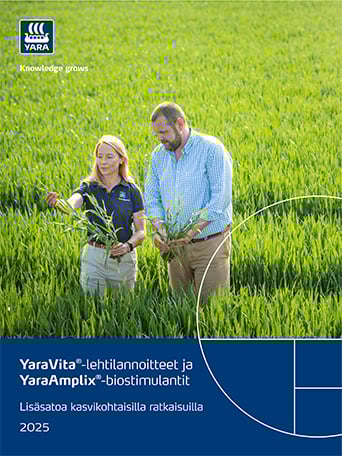 YaraVita® ja YaraAmplix® –opas lehtilannoitukseen
