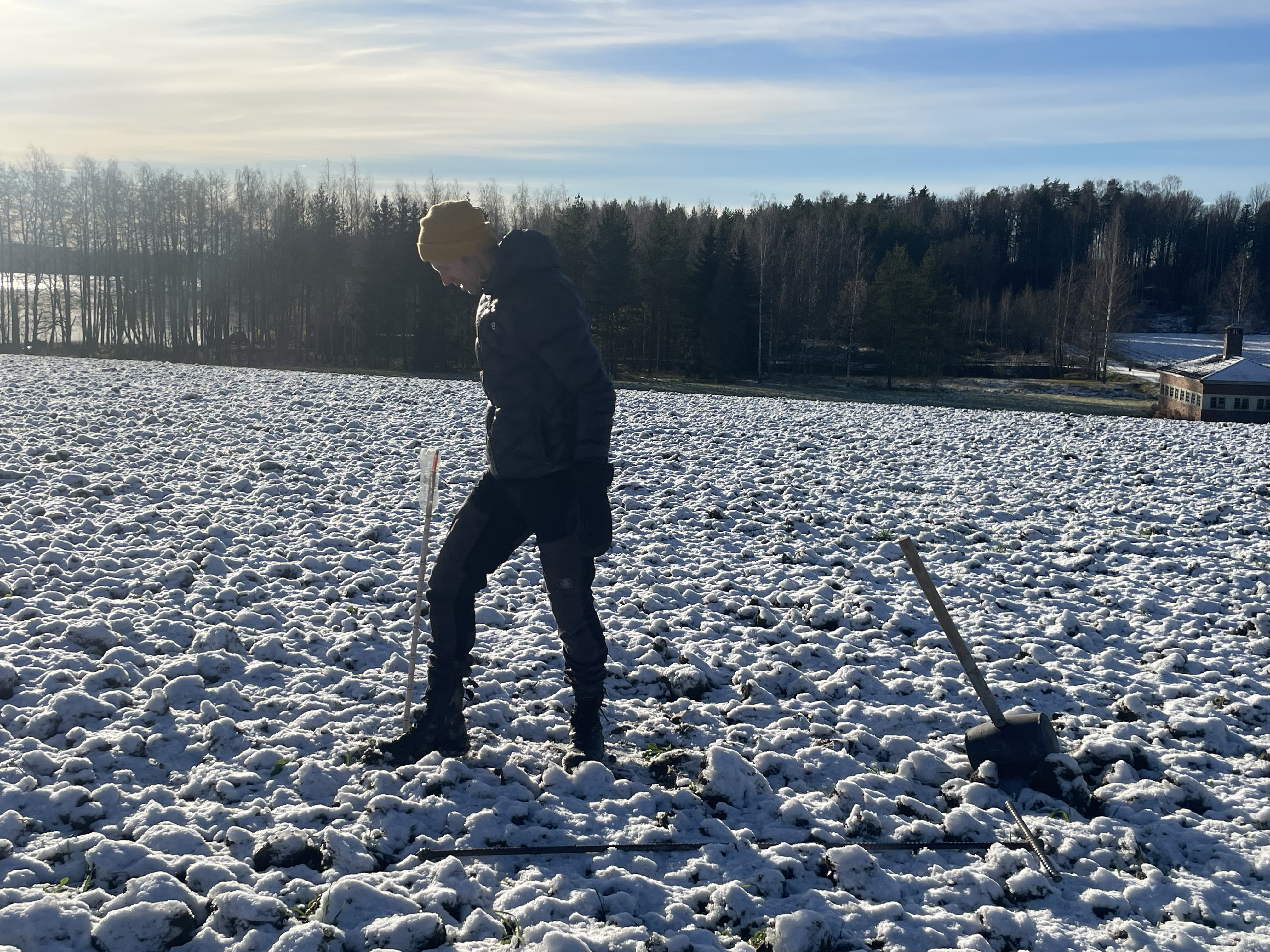 Routamittausten aloittaminen